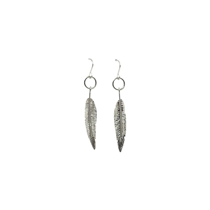 Kate Hunter | ‘Feathers’| Earrings | Silver