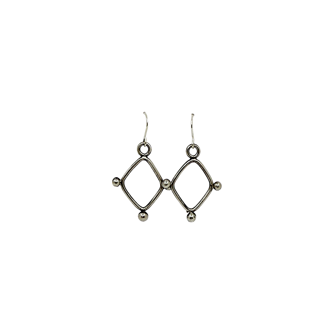 Kate Hunter | ‘Sedna’ | Earrings | Silver / patina