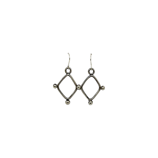 Kate Hunter | ‘Sedna’ | Earrings | Silver / patina
