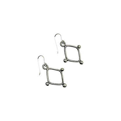 Kate Hunter | ‘Sedna’ | Earrings | Silver / patina