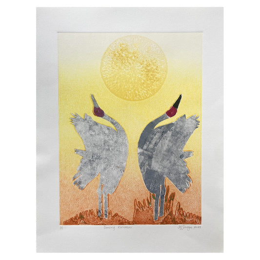 KASSANDRA SAVAGE | ‘Dancing Korrakorr’ | Monoprint
