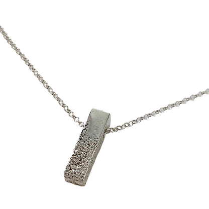 LAURA SCOTT STUDIO | ‘Sandcast Sandbar’ | Cairns Sand & Chain | 925 Sterling Silver