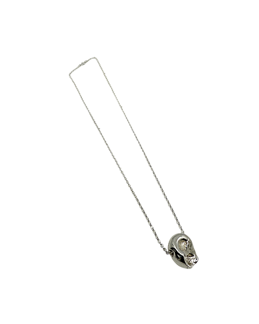 LAURA SCOTT HANDMADE JEWELLERY | ‘Sandcast Seashell necklace’ | 925 Sterling silver / 45cm Sterling silver chain