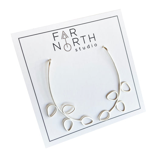 FAR NORTH STUDIO | 'I Love my Garden' | Sterling silver earrings