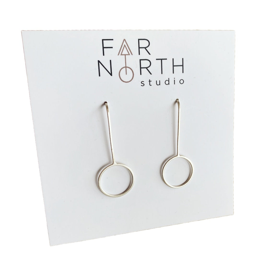 FAR NORTH STUDIO | 'Pendulum' | Sterling Silver Earrings