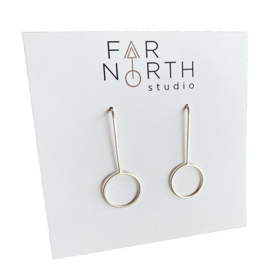 FAR NORTH STUDIO | 'Pendulum' | Sterling Silver Earrings