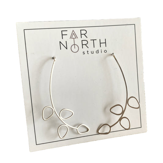 FAR NORTH STUDIO | 'I Love my Garden' | Sterling silver earrings