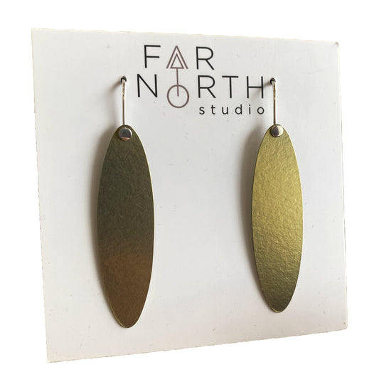 FAR NORTH STUDIO | ‘Waterfall Earrings’ | Gold | Titanium & sterling silver