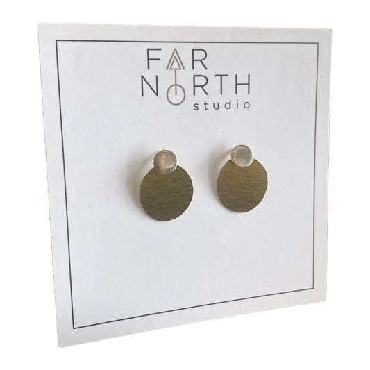 FAR NORTH STUDIO | ‘Happy Earrings’ | Gold | Titanium and sterling silver