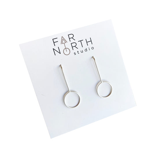 FAR NORTH STUDIO | 'Pendulum Earrings' | Sterling silver