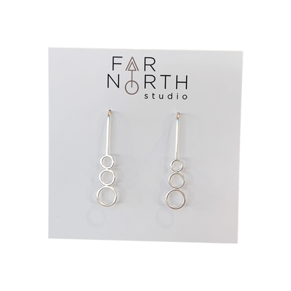 FAR NORTH STUDIO | ‘Bubble earrings’ | Sterling Silver