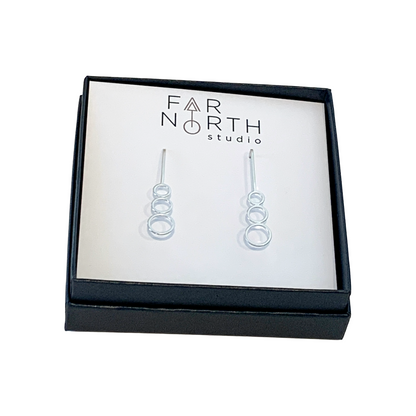 FAR NORTH STUDIO | ‘Bubble earrings’ | Sterling Silver