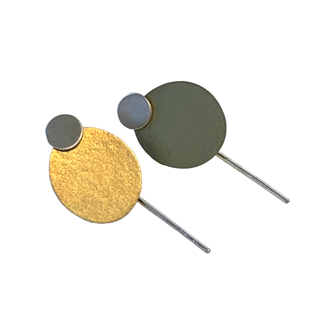 FAR NORTH STUDIO | ‘Happy Earrings’ | Gold | Sterling Silver / Titanium