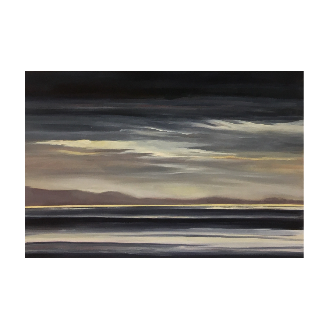 LOU DERRY | ‘The Silent Space’ | 2023 | Oil on Arches Paper