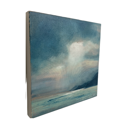 LOU DERRY | ‘Sea Mists I’ | 2025 | oil on canvas | 40 x 40 x 3.5 cm