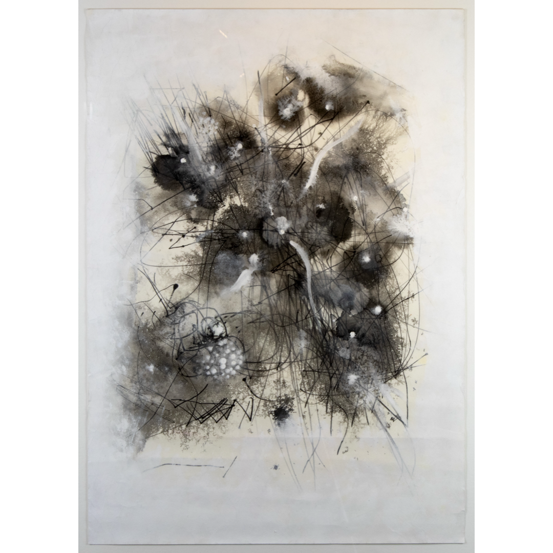 MARIANA VERDAASDONK | 'Emergence' | 2024 | Ink and pigment on paper | H 610 x W 540 mm | unframed