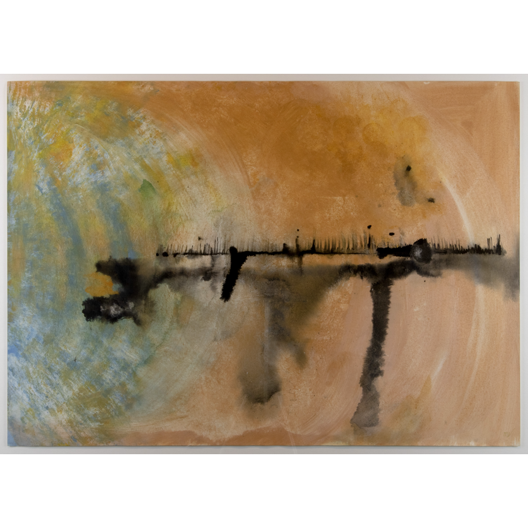 MARIANA VERDAASDONK | 'Mirage' | 2024 | ink and pigment on paper | H770 x W540 mm