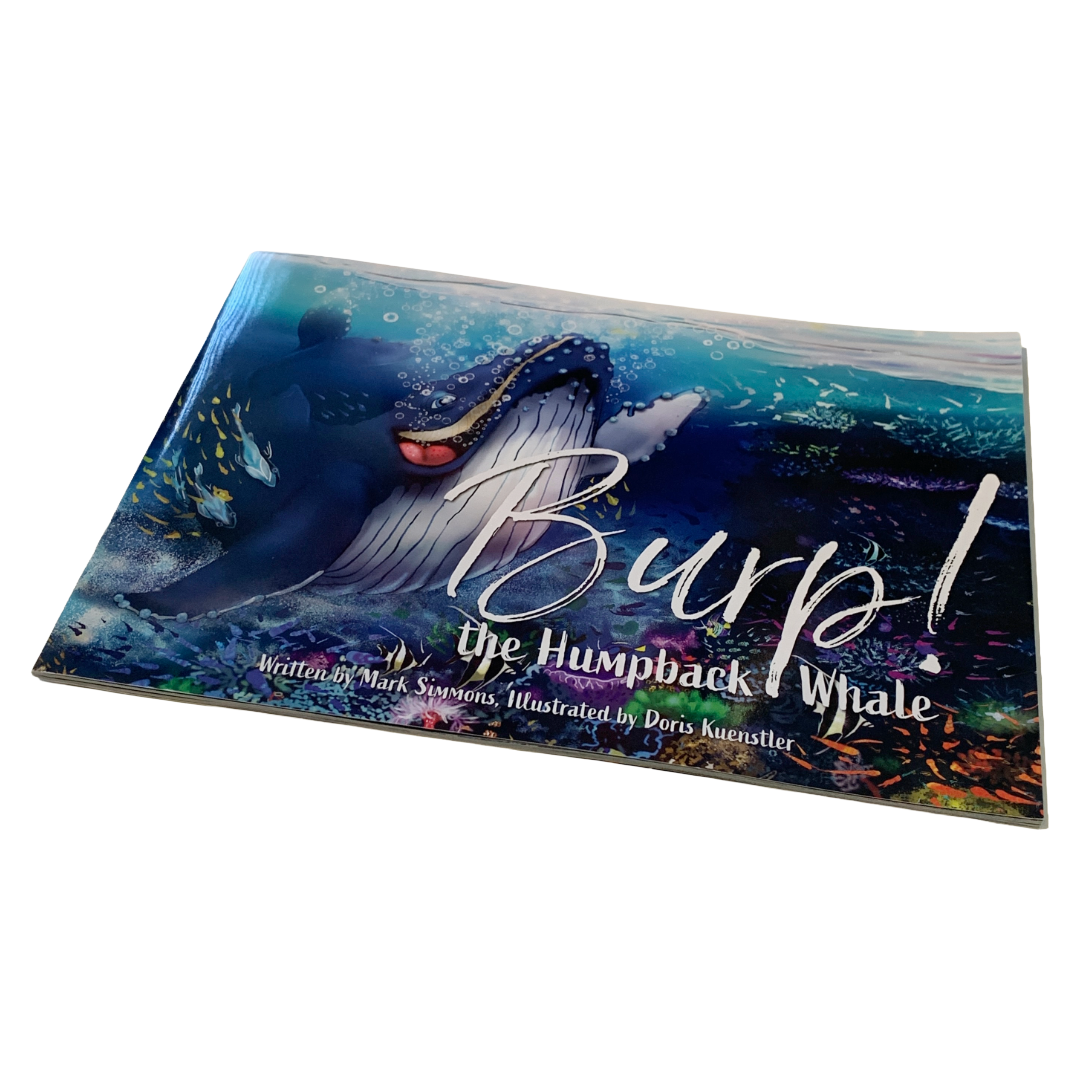 MARK SIMMONS | 'Burp the Humpback Whale' | Children's book