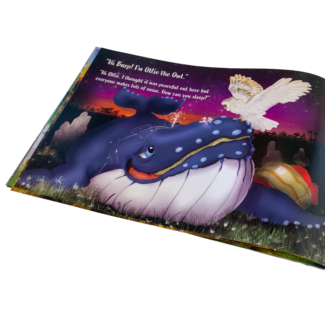 MARK SIMMONS | 'Burp the Humpback Whale' | Children's book