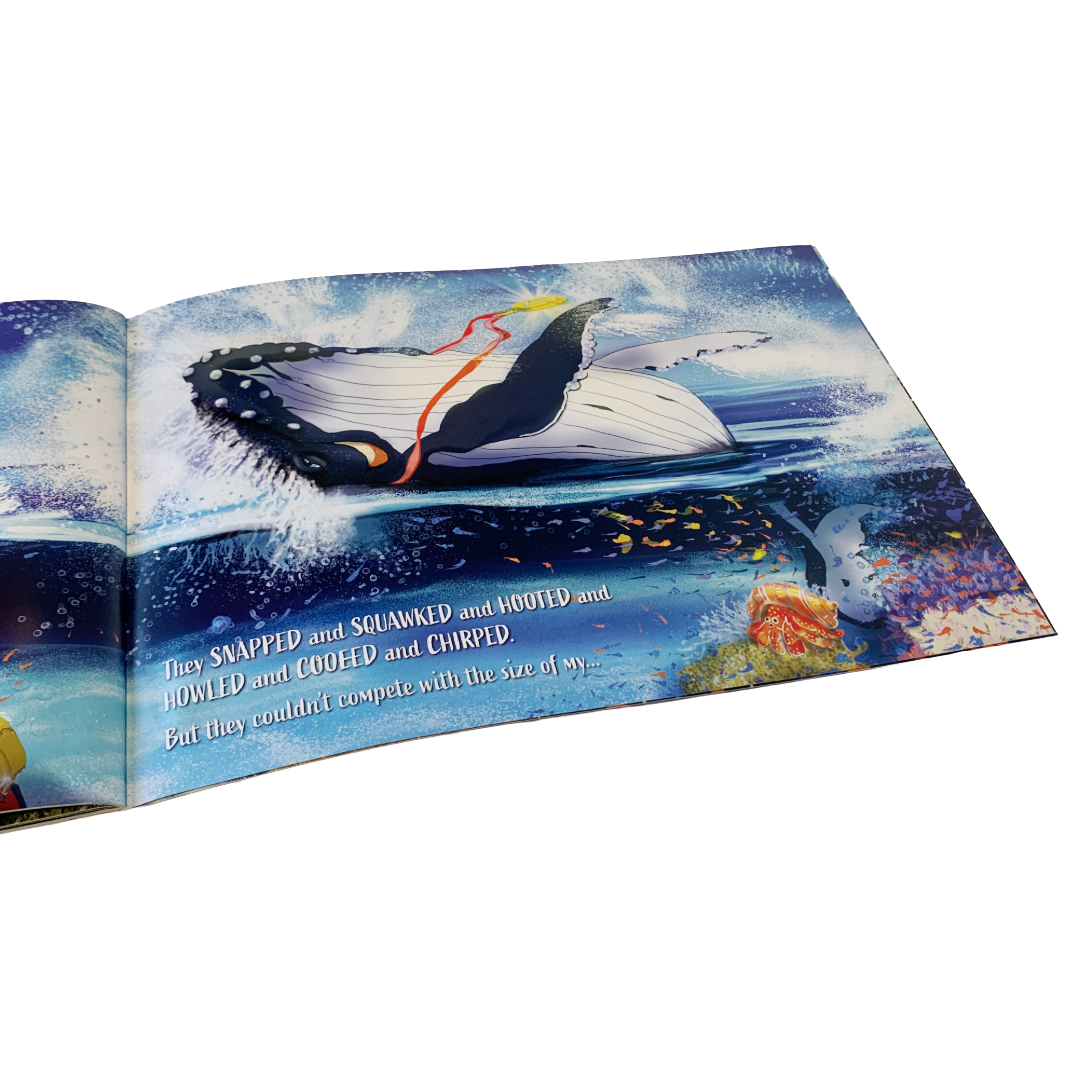 MARK SIMMONS | 'Burp the Humpback Whale' | Children's book
