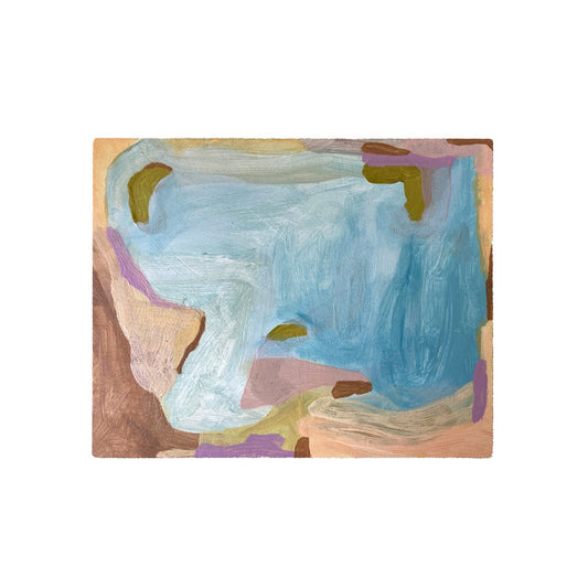 MAHARLINA GOROSPE-LOCKIE | 'Sedimentation #8' | Acrylic on board