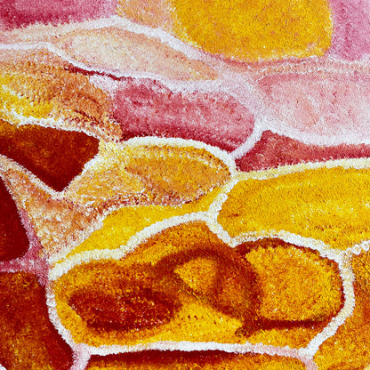 AMANDA JANE  GABORI | ‘Corals At My Father's Country’ | Acrylic on board