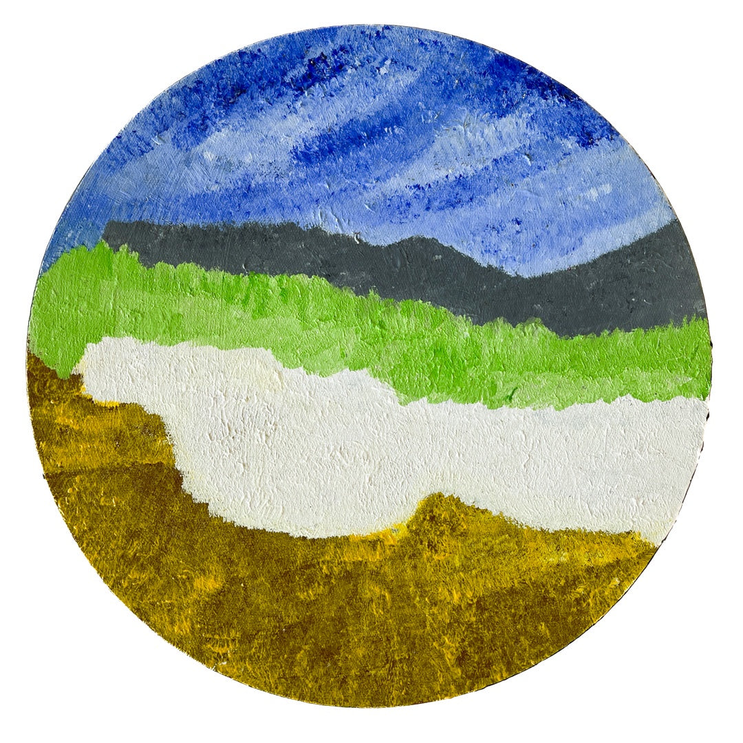 BERELINE JUDA JUDA RUKUTHINGATHI LOOGATHA | ‘Somewhere On Country’ | Acrylic on board