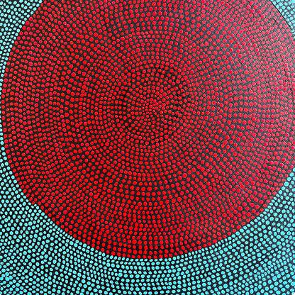ROXANNE  THOMAS | ‘Thuwathu’ | Acrylic on board