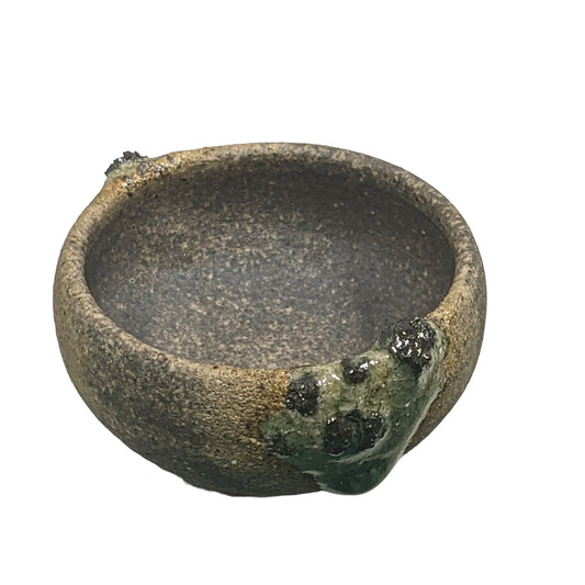 MISA.CO | 'Mini Bonsai Plant Pot I' | Smoke-fired