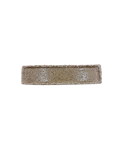 MISA. CO | ‘Flat Ceramic Quartz Plate #2’ | Australian Clay / Resin