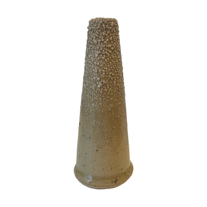 MISA.CO | 'Glazed Ceramic Vase' | Japanese clay (mixed with wild clay) / Resin