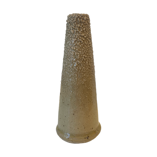 MISA.CO | 'Glazed Ceramic Vase' | Japanese clay (mixed with wild clay) / Resin