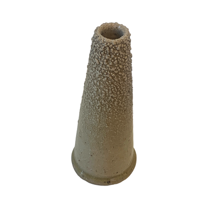 MISA.CO | 'Glazed Ceramic Vase' | Japanese clay (mixed with wild clay) / Resin