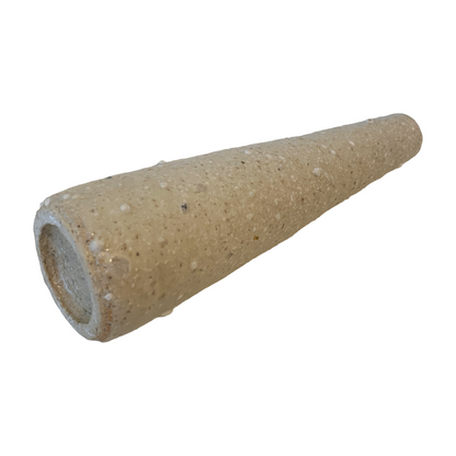 MISA.CO | 'Glazed Ceramic Vase - Matte White' | Japanese Clay / Quartz sand