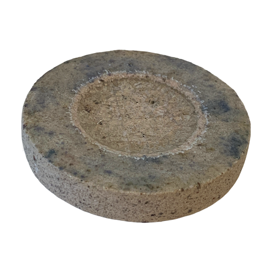 MISA.CO | 'Glazed Ceramic Jewellery + Candle Plate' | Japanese Clay (mixed with wild clay) / Glass