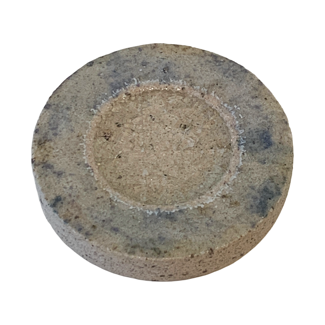MISA.CO | 'Glazed Ceramic Jewellery + Candle Plate' | Japanese Clay (mixed with wild clay) / Glass