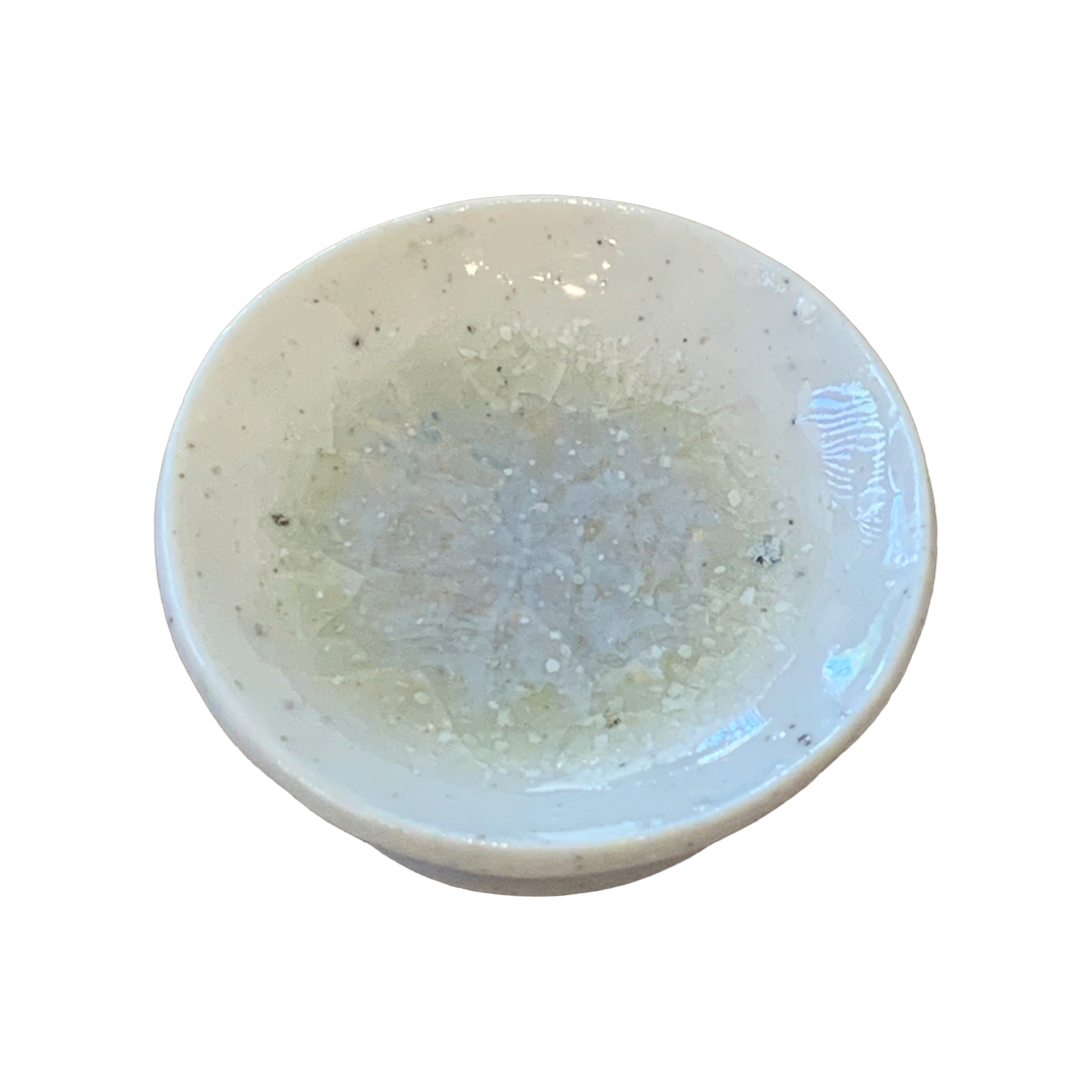 MISA.CO | 'White Ceramic Jewellery + Candle Plate' | Japanese Clay