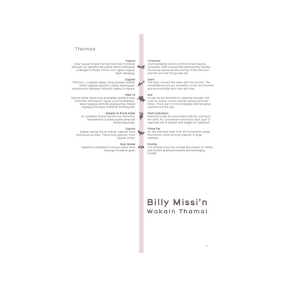 'BILLY MISSI'N WAKAIN THAMAI' | Exhibition Catalogue