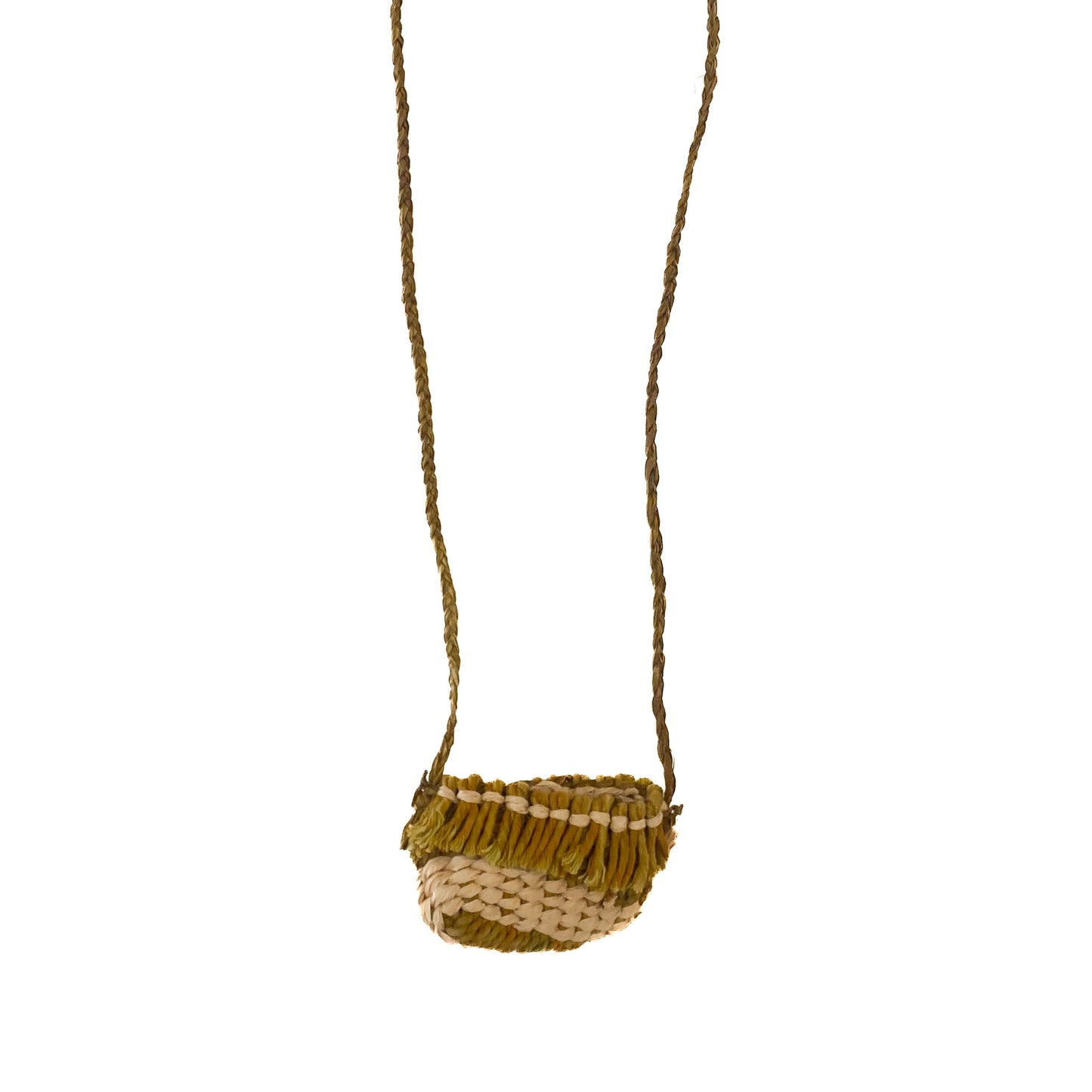 PAULA SAVAGE - Moa Island | 'Migi Bag #439' | Woven rafia + jute