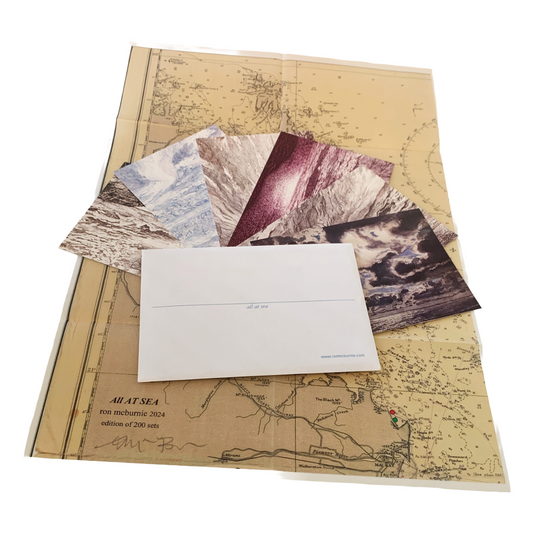 MONSOON PUBLISHING | ‘All at Sea’ Artist Postcard Pack | Ron McBurnie | 2024 | cards +map in envelope
