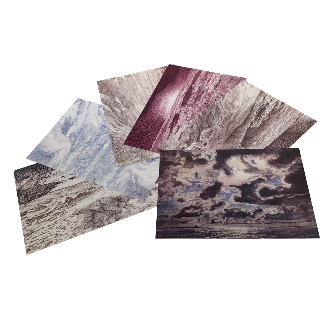MONSOON PUBLISHING | ‘All at Sea’ Artist Postcard Pack | Ron McBurnie | 2024 | cards +map in envelope