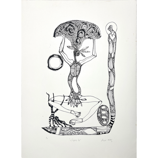ARONE MEEKS | 'Singing Up' | 2011 | Screenprint | Paper: 760 x 560 mm