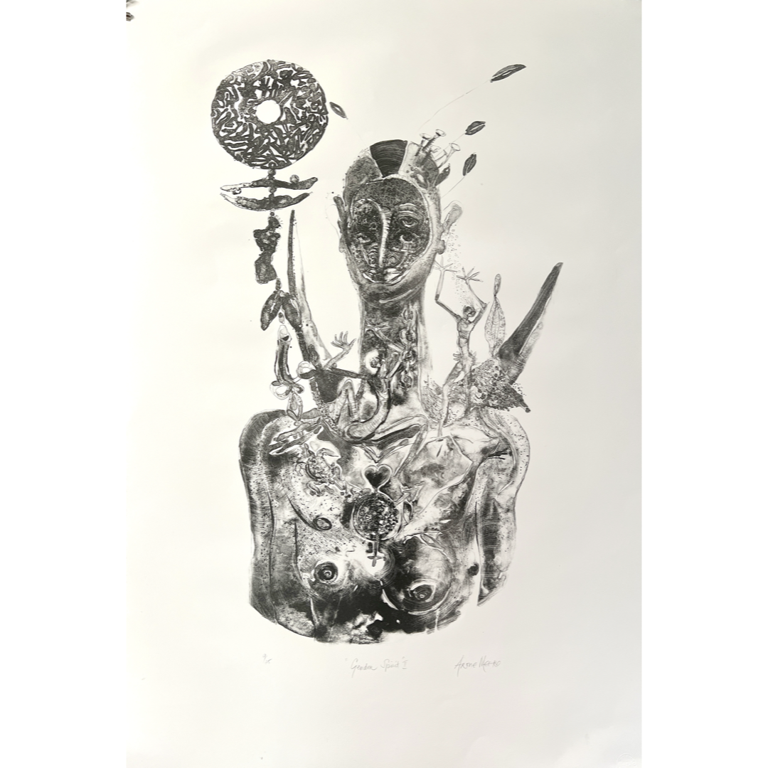 ARONE MEEKS | 'Gender Spirit II' | 2017 | Lithograph | Paper: 1215 x 805 mm