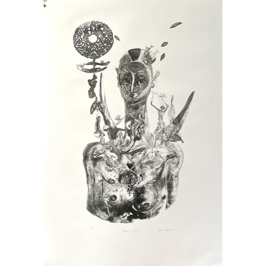 ARONE MEEKS | 'Gender Spirit II' | 2017 | Lithograph | Paper: 1215 x 805 mm