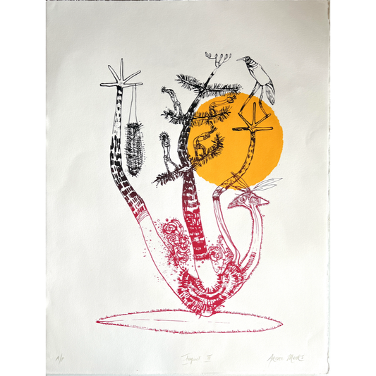 ARONE MEEKS | 'Impact III' | 2011 | Screenprint | Paper: 755 x 560 mm