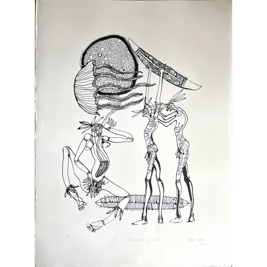 ARONE MEEKS | 'Irukaniji Season' | 2011 | Screenprint | Paper: 755 x 560 mm
