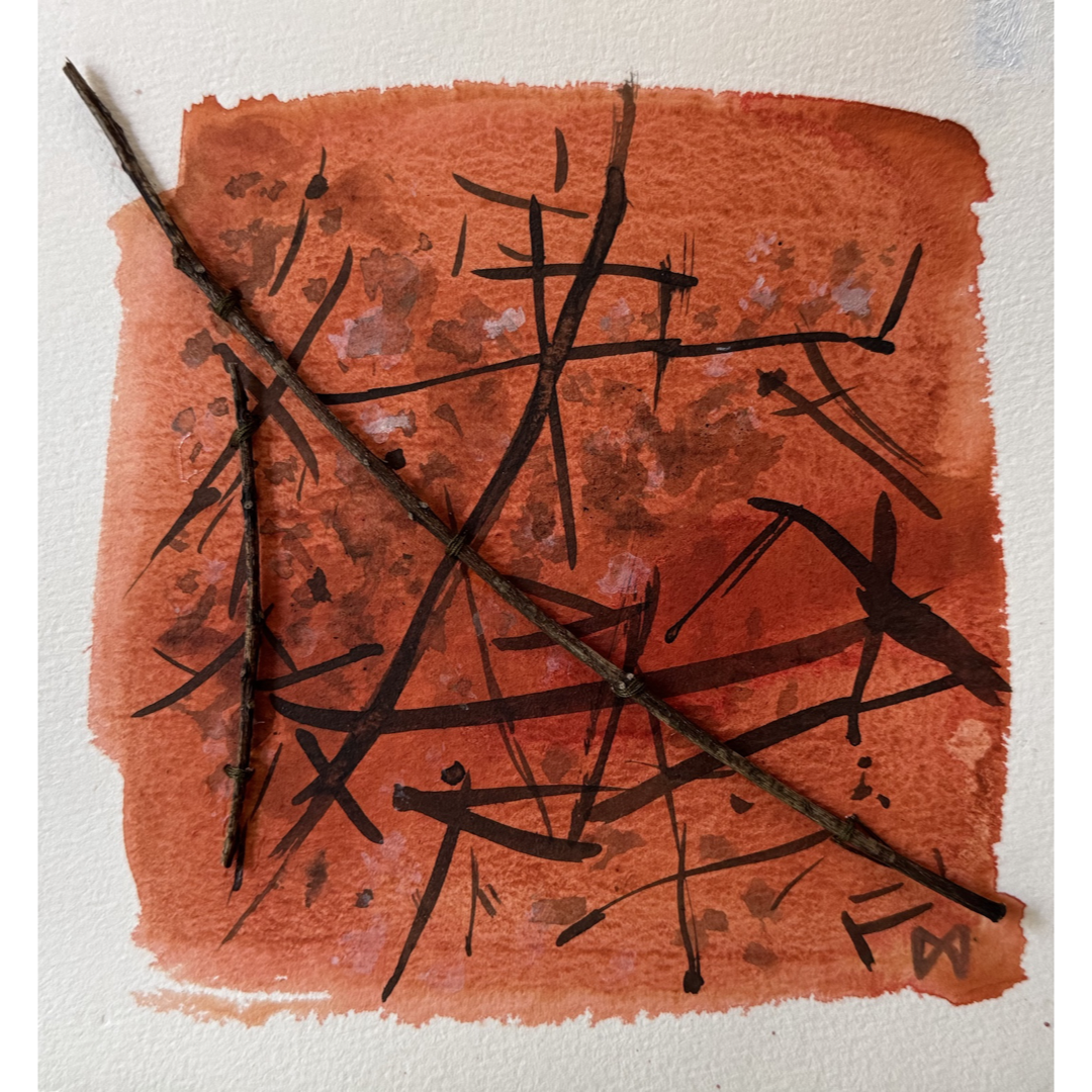 MELISSA WATERS | 'Grounded' 1 | 2026 | Mixed media
