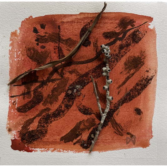 MELISSA WATERS | 'Grounded' 4 | 2026 | Mixed media