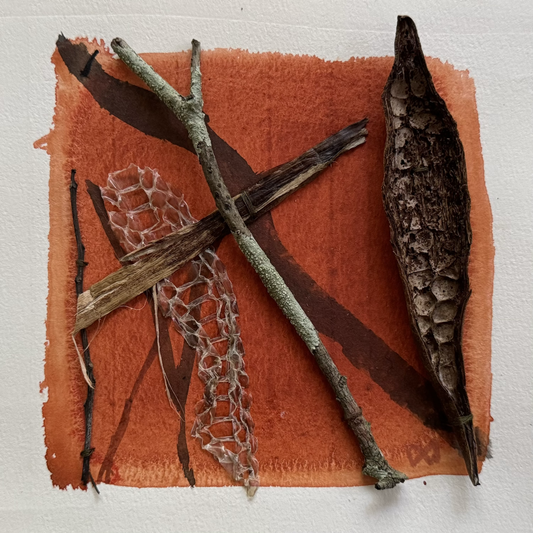 MELISSA WATERS | 'Grounded' 6 | 2026 | Mixed media