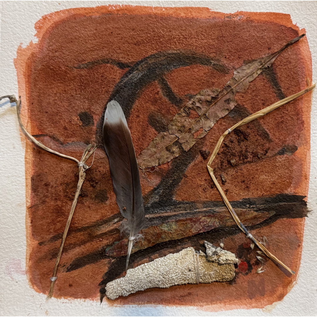 MELISSA WATERS | 'Grounded' 9 | 2026 | Mixed media